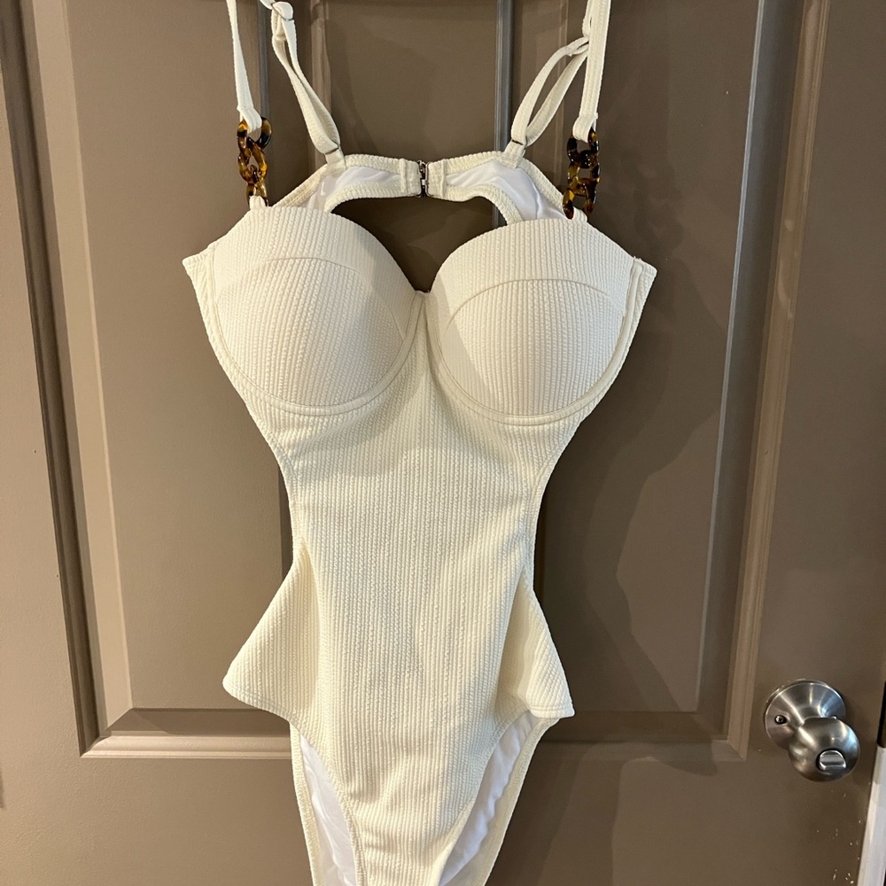 SHEIN Cream Monokini New